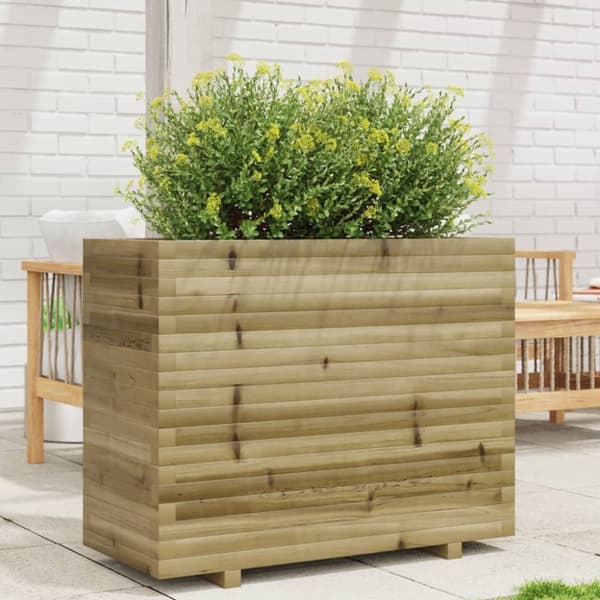 plantekasse 90x40x72,5 cm imprægneret fyrretræ