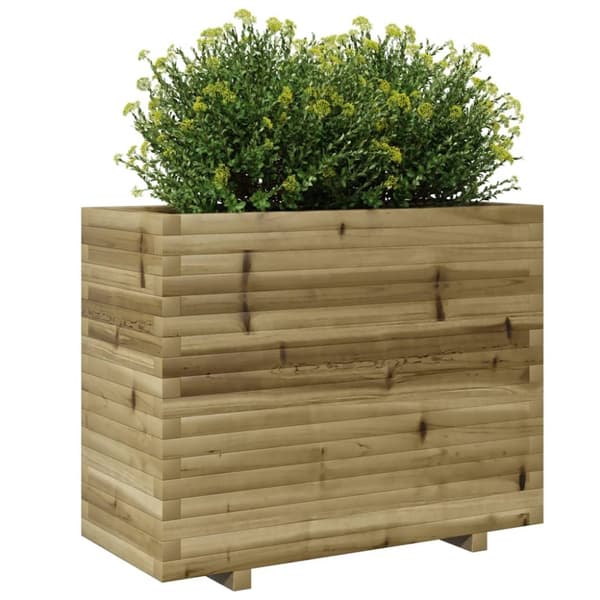 plantekasse 90x40x72,5 cm imprægneret fyrretræ