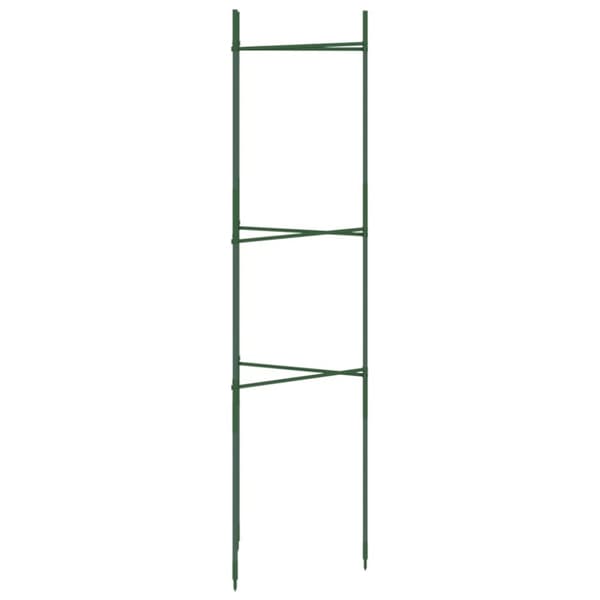 espalierer til tomater 4 stk. 116 cm stål og PP