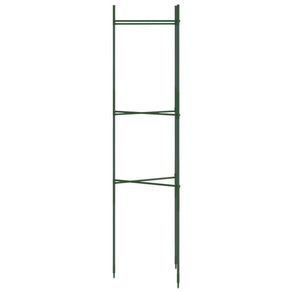 espalierer til tomater 4 stk. 116 cm stål og PP