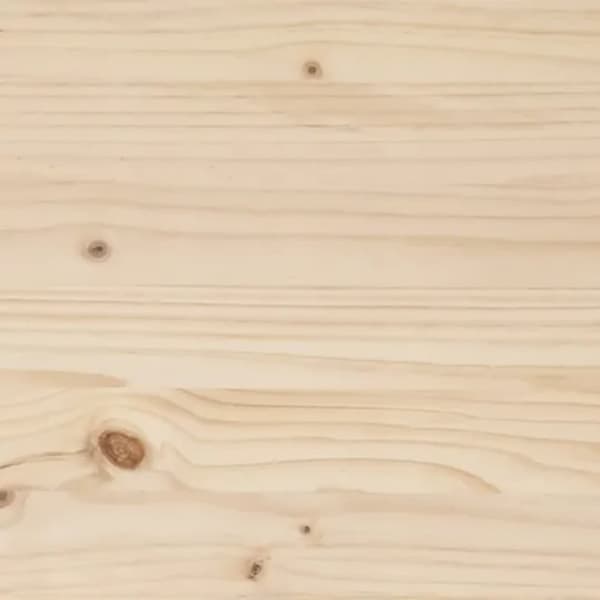 Odlingslåda 80x80x26,5 cm massivt furuträ