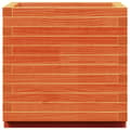 Pikkukuva 6 / 10: Puutarhakukkalaatikko vahanruskea 50x50x49,5 cm täysi mänty