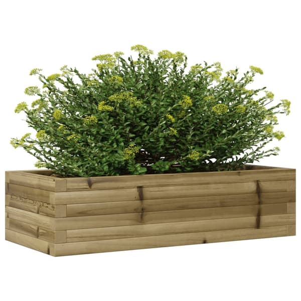 plantekasse 90x40x23 cm imprægneret fyrretræ