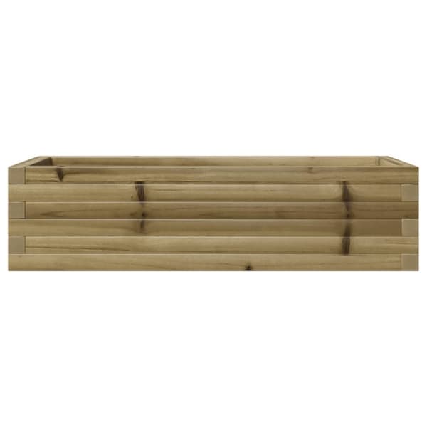 plantekasse 90x40x23 cm imprægneret fyrretræ