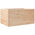Miniatyrbillede 7 af 10: plantekasse 90x60x45,5 cm massivt fyrretræ