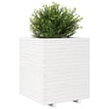 Miniatyrbillede 4 af 10: plantekasse 60x60x72 cm massivt fyrretræ hvid