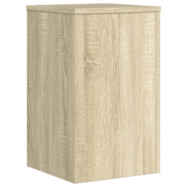 Kasvitelineet 2 kpl Sonoma-tammi 30x30x50 cm tekninen puu
