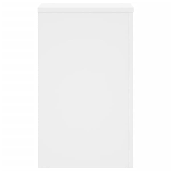 plantestativer 2 stk. 30x30x50 cm konstrueret træ hvid