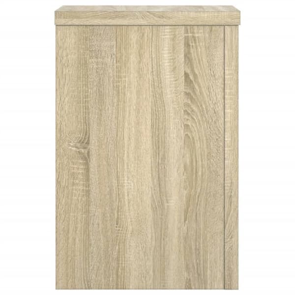 plantestativer 2 stk. 25x25x35 cm konstrueret træ sonoma-eg