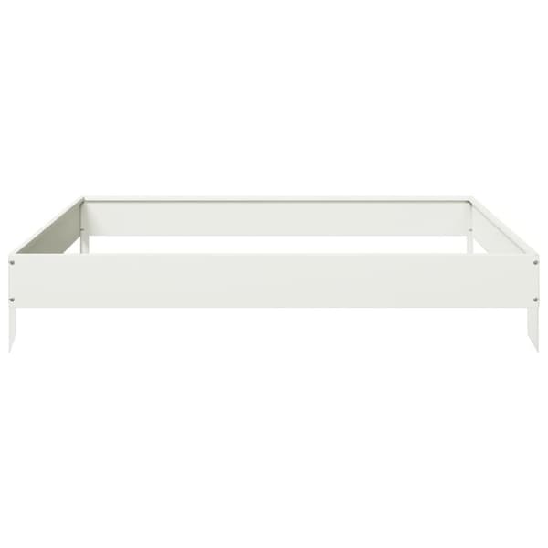 højbed 100x100x18,5 cm stål hvid