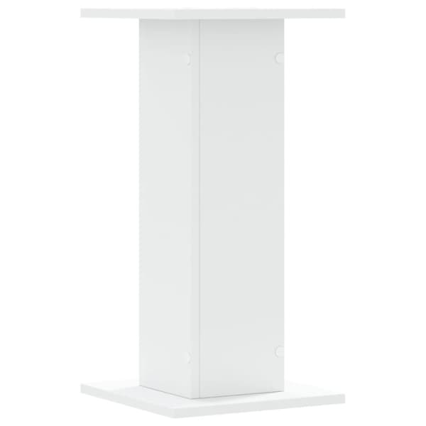 plantestativer 2 stk. 30x30x60 cm konstrueret træ hvid