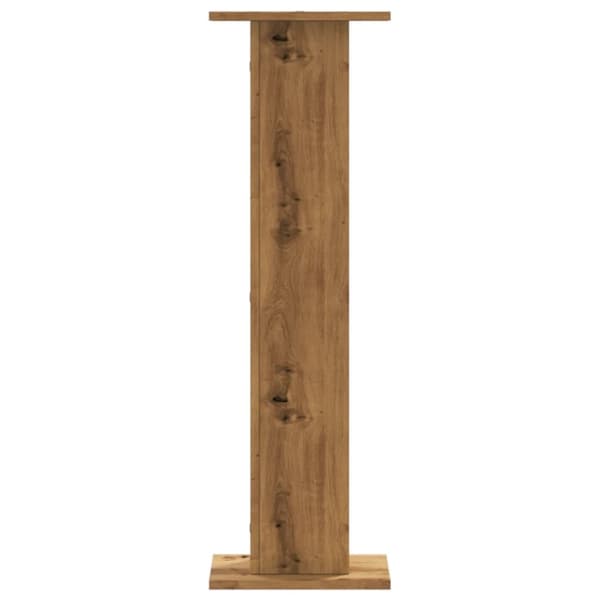 Växtställ 2 st ek 30x30x95 cm konstruerat trä