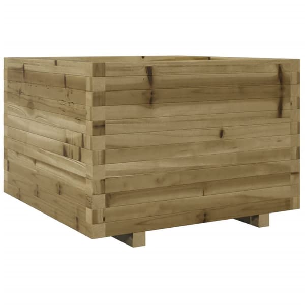 plantekasse 70x70x49,5 cm imprægneret fyrretræ