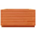 Pikkukuva 6 / 10: Puutarhakukkalaatikko vahanruskea 50x50x26,5 cm täysi mänty
