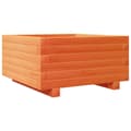 Pikkukuva 2 / 10: Puutarhakukkalaatikko vahanruskea 50x50x26,5 cm täysi mänty