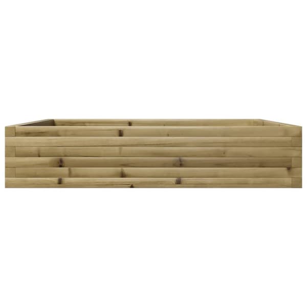 plantekasse 110x110x23 cm imprægneret fyrretræ