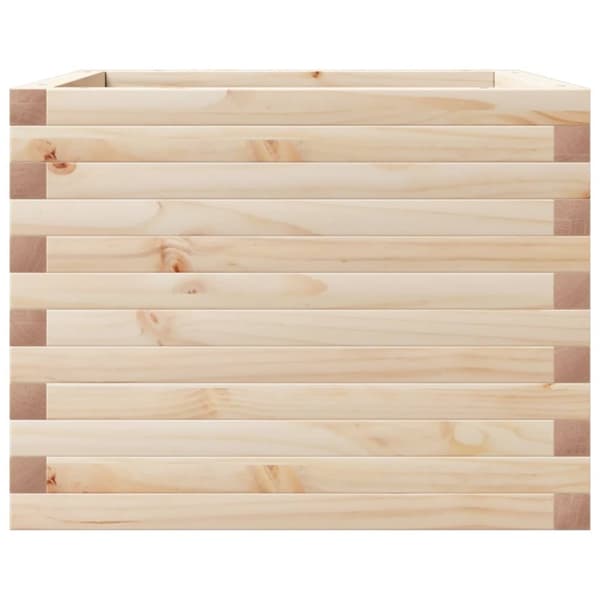 plantekasse 60x60x45,5 cm massivt fyrretræ