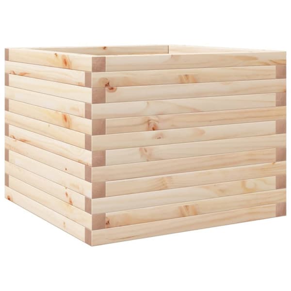 plantekasse 60x60x45,5 cm massivt fyrretræ