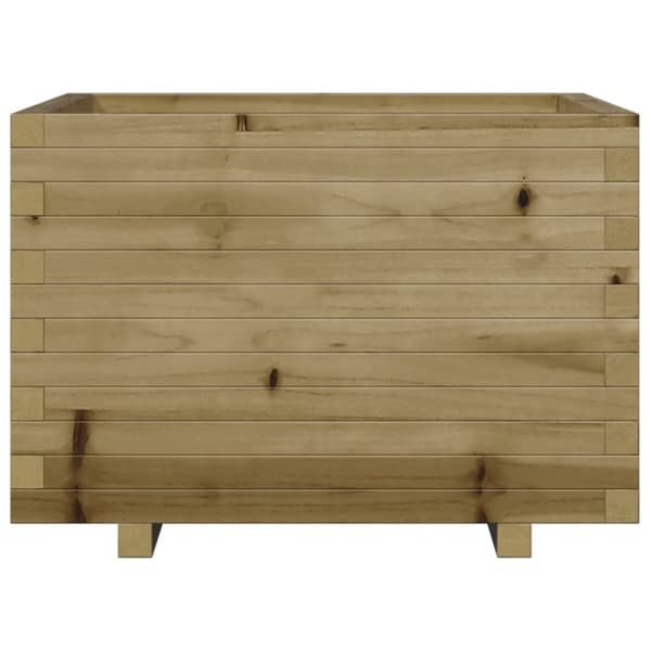 plantekasse 70x70x49,5 cm imprægneret fyrretræ