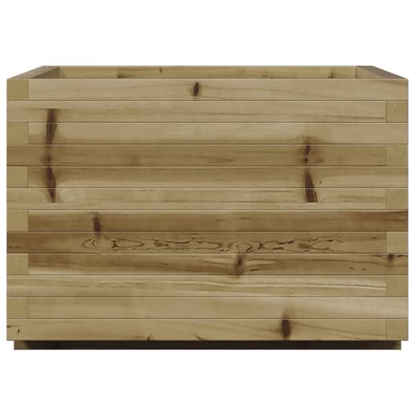 plantekasse 70x70x49,5 cm imprægneret fyrretræ