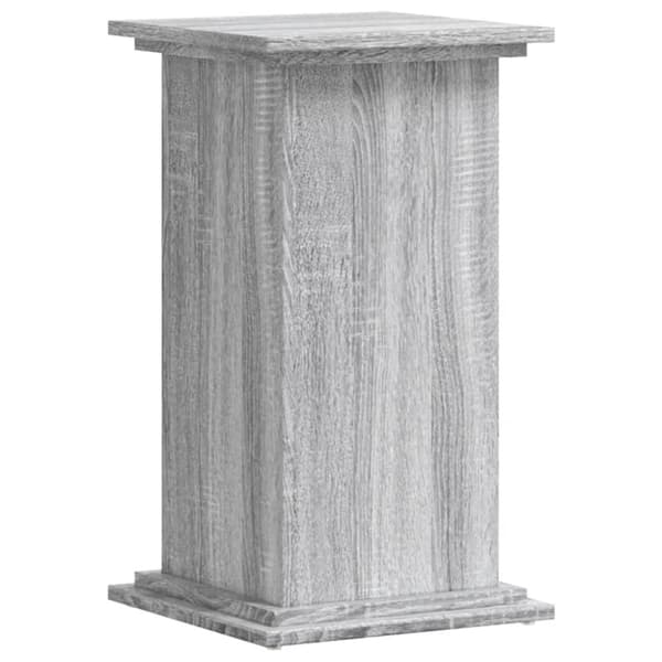 Kasviteline harmaa Sonoma 33x33x60 cm tekninen puu