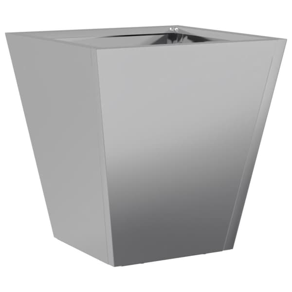plantekrukker 2 stk. 30x30x30 cm galvaniseret stål