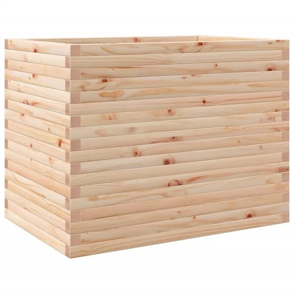 Odlingslåda 90x60x68,5 cm massivt furuträ
