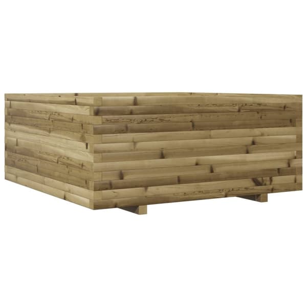 plantekasse 110x110x49,5 cm imprægneret fyrretræ