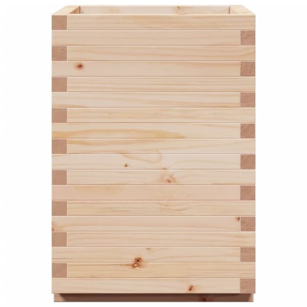 plantekasse 50x50x72,5 cm massivt fyrretræ