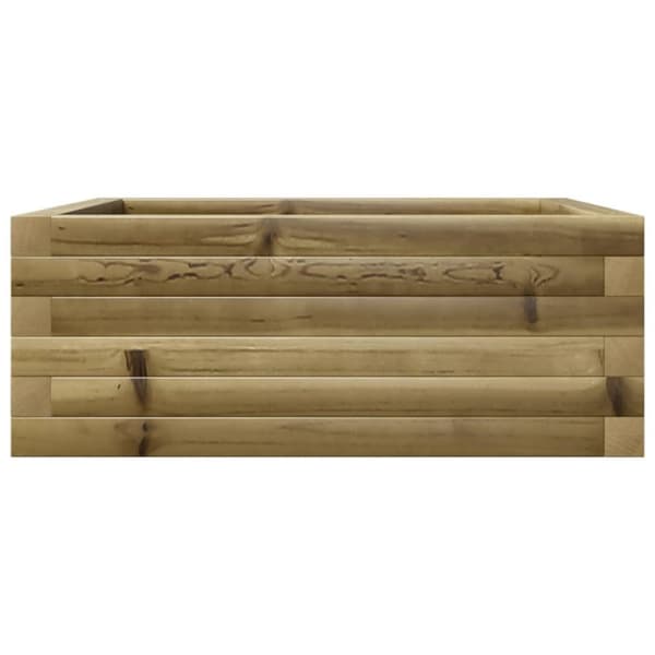 plantekasse 60x60x23 cm imprægneret fyrretræ