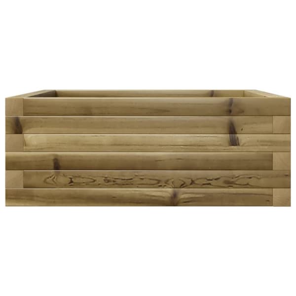 plantekasse 60x60x23 cm imprægneret fyrretræ