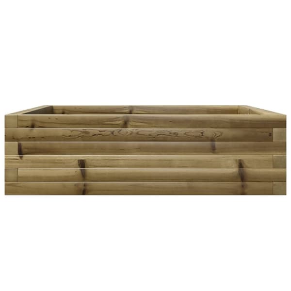 plantekasse 80x80x23 cm imprægneret fyrretræ