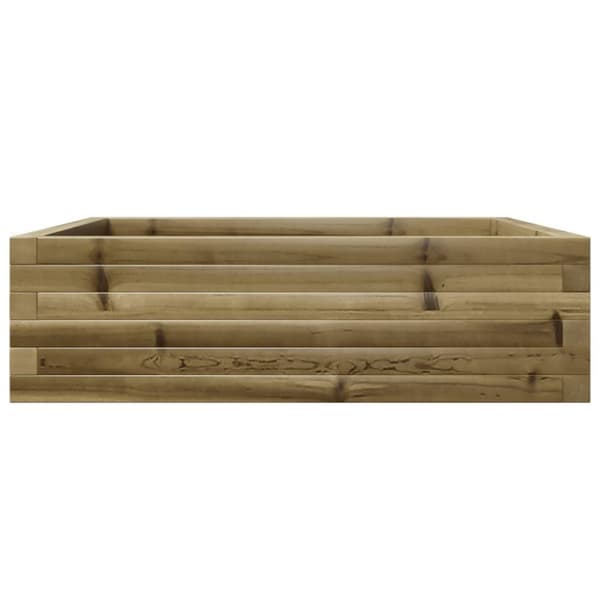 plantekasse 80x80x23 cm imprægneret fyrretræ