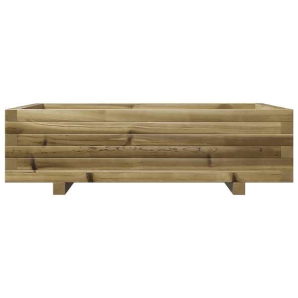 plantekasse 90x60x26,5 cm imprægneret fyrretræ