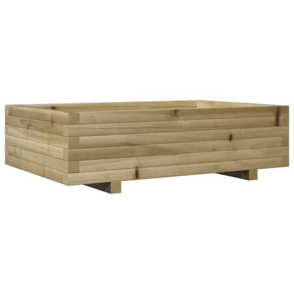 plantekasse 90x60x26,5 cm imprægneret fyrretræ