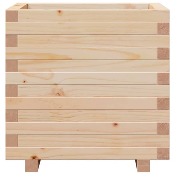 plantekasse 50x50x49,5 cm massivt fyrretræ
