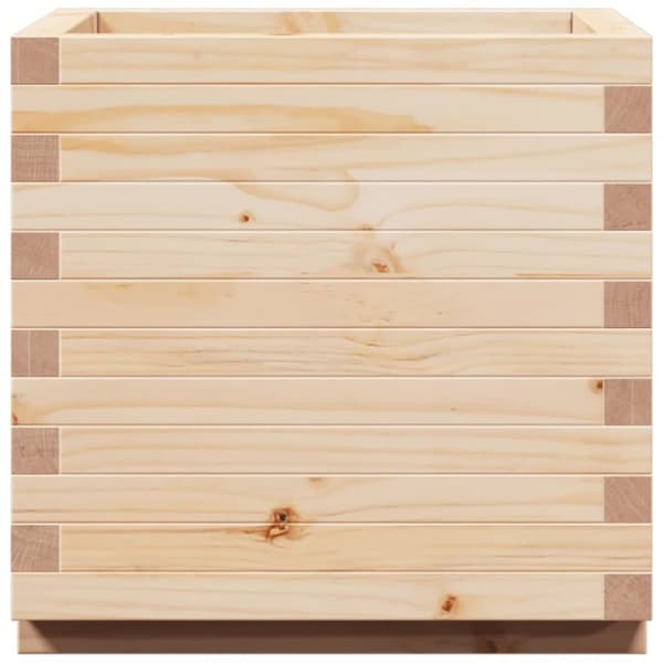 plantekasse 50x50x49,5 cm massivt fyrretræ