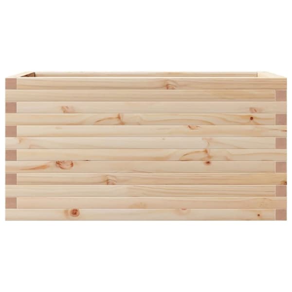 plantekasse 90x40x46 cm massivt fyrretræ