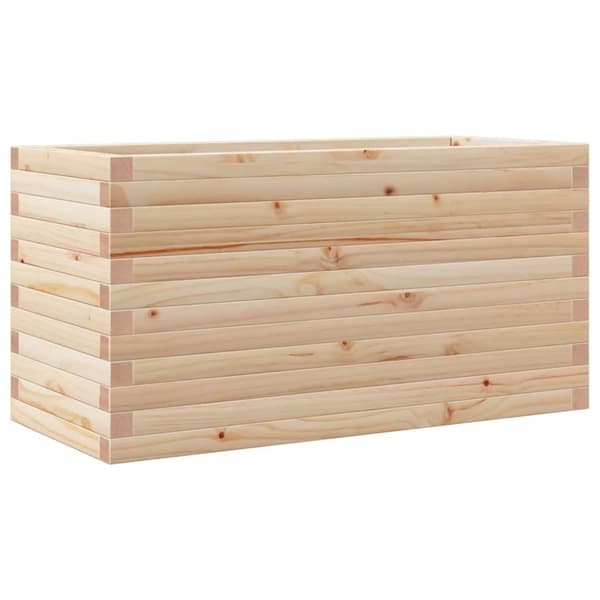plantekasse 90x40x46 cm massivt fyrretræ