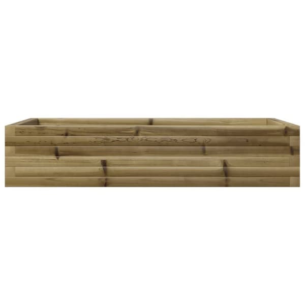 plantekasse 110x60x23 cm imprægneret fyrretræ