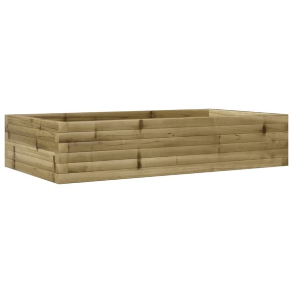plantekasse 110x60x23 cm imprægneret fyrretræ