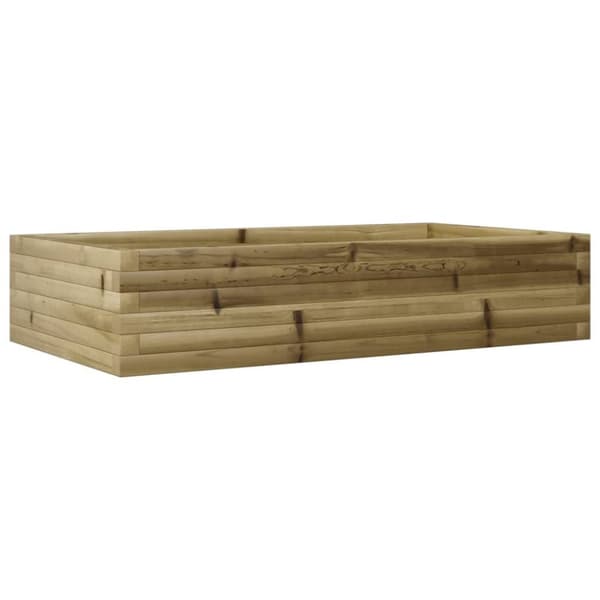 plantekasse 110x60x23 cm imprægneret fyrretræ