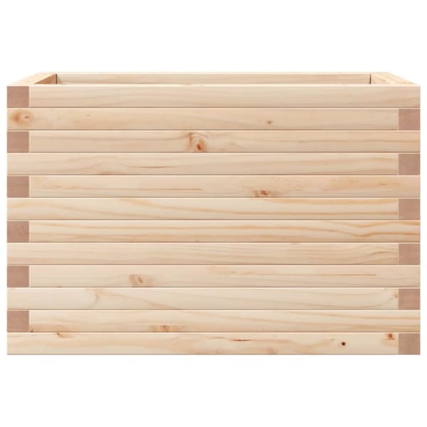 plantekasse 70x40x45,5 cm massivt fyrretræ