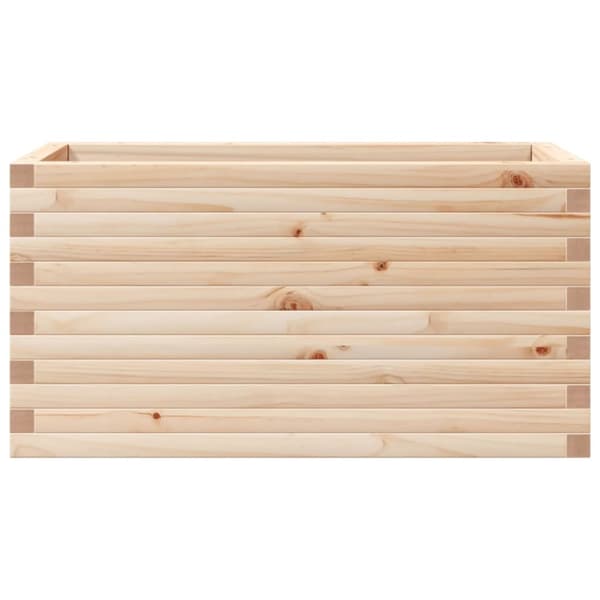 Odlingslåda 90x40x45,5 cm massivt furuträ
