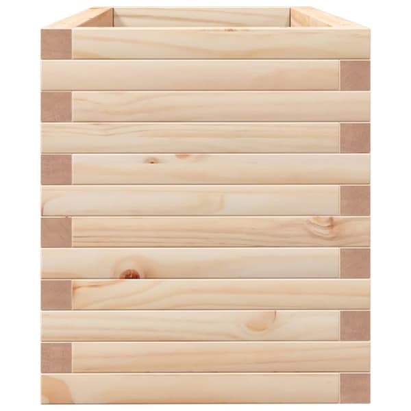 Odlingslåda 90x40x45,5 cm massivt furuträ