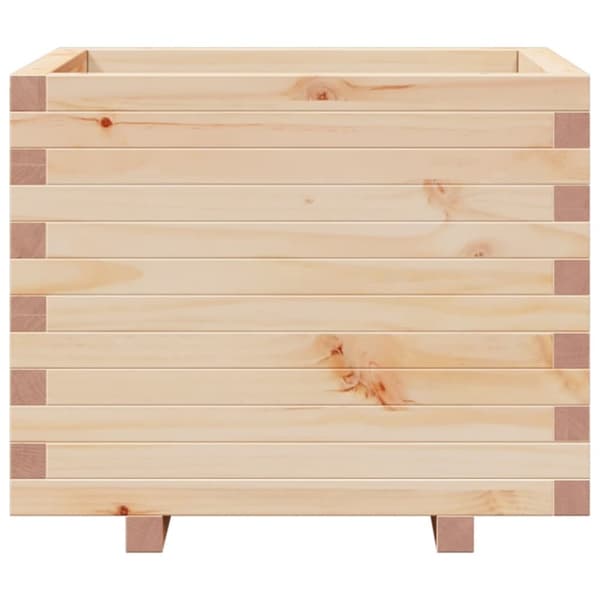 plantekasse 60x60x49,5 cm massivt fyrretræ