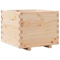 Miniatyrbillede 7 af 10: plantekasse 60x60x49,5 cm massivt fyrretræ