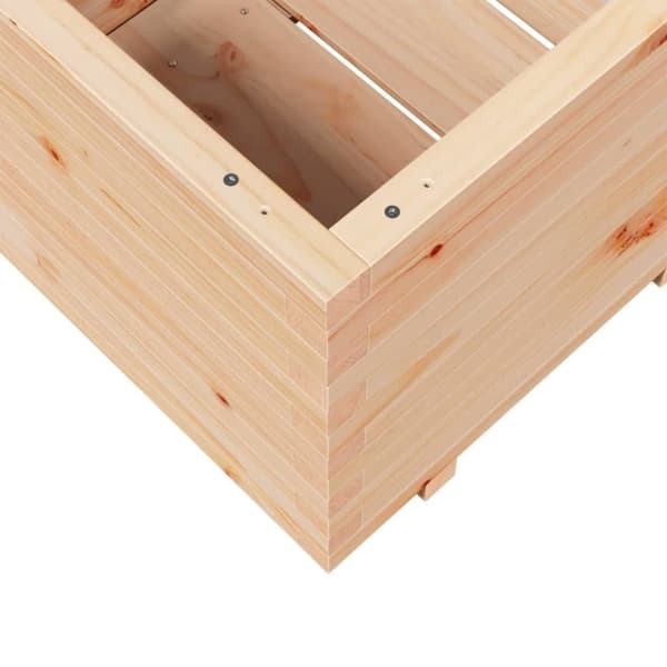 plantekasse 60x60x49,5 cm massivt fyrretræ