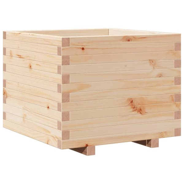 plantekasse 60x60x49,5 cm massivt fyrretræ
