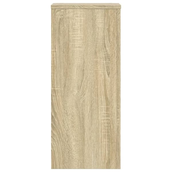 Kasvitelineet 2 kpl Sonoma-tammi 30x30x70 cm tekninen puu